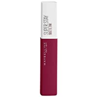 Los mejores  - Maybelline New York - Superstay Matte Ink- Pintalabios Mate de Larga Duración- Tono 115 Founder